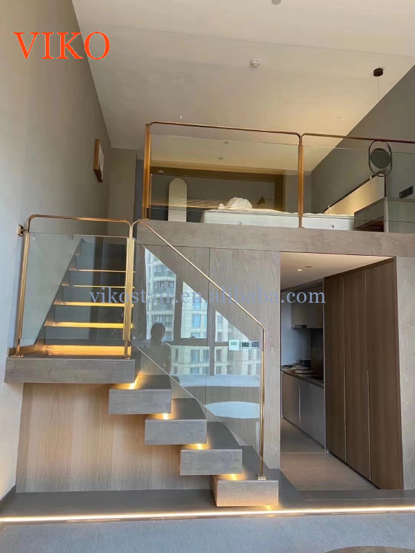 VIKO Modern Indoor Small Stacked Stairs Floating Stairs